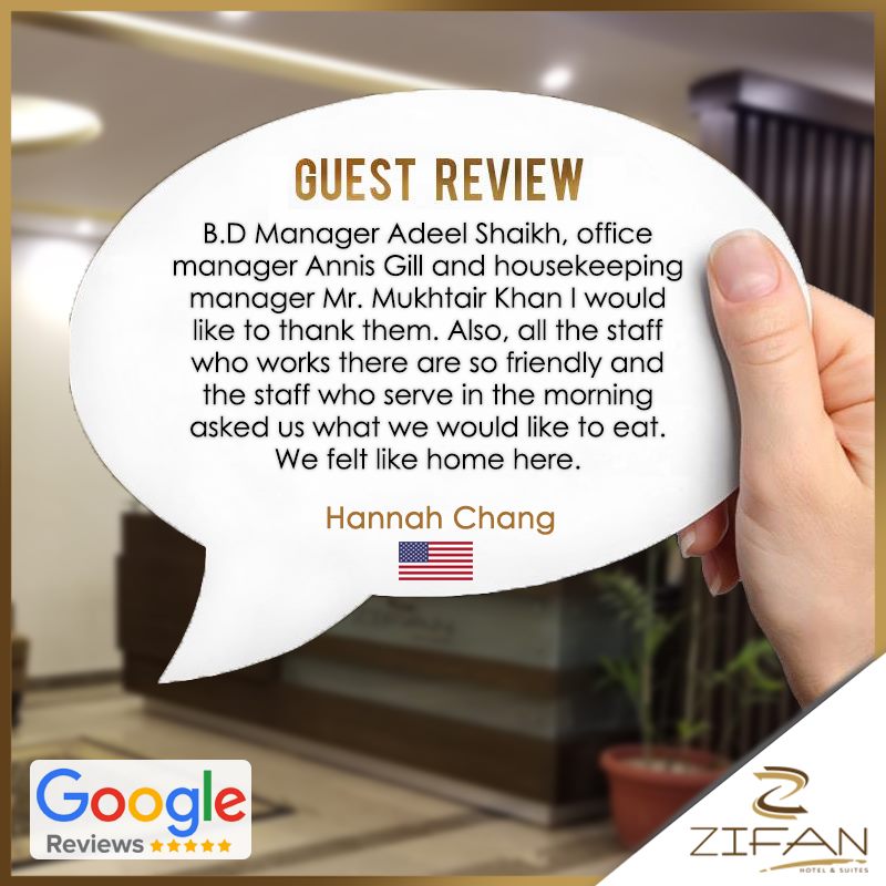 ZIFAN HOTEL & SUITES REVIEWS